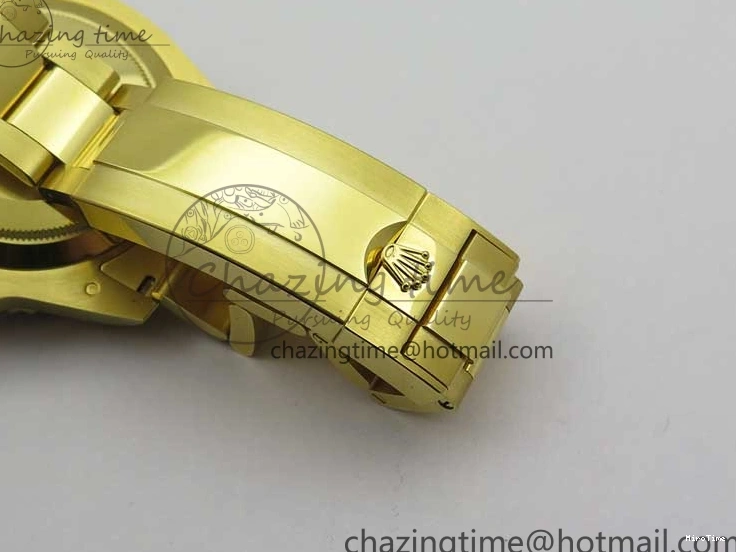 MiroTime 1223 Unisex Submariner 41mm 126618 LB YG EWF Blue Dial on YG Bracelet A 2615